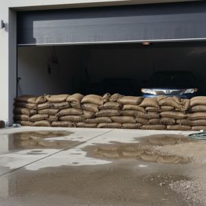 Garage vor Hochwasser schützen